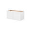 Meuble de cuisine mural à 2 portes, à monter soi-même, 30,5 cm (P) x 76,2 cm (L) x 61 cm (H), blanc-118486894-139216743