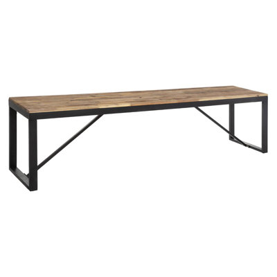 Tevis Solid Wood Bench