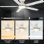 Ventilateur de plafond intelligent 52 "avec lumière-650498160-611410097