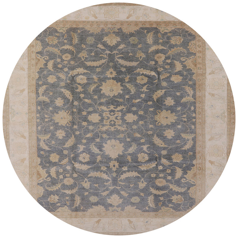 Tapis brun Chaffin, Rond 5 pi