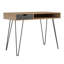 Veney Metal Base Writing Desk-1254433555