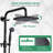 Shower System, Wall Mounted Adjustable Shower Faucet