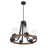 Royst 6 - Light Dimmable Wagon Wheel Chandelier-1586074443