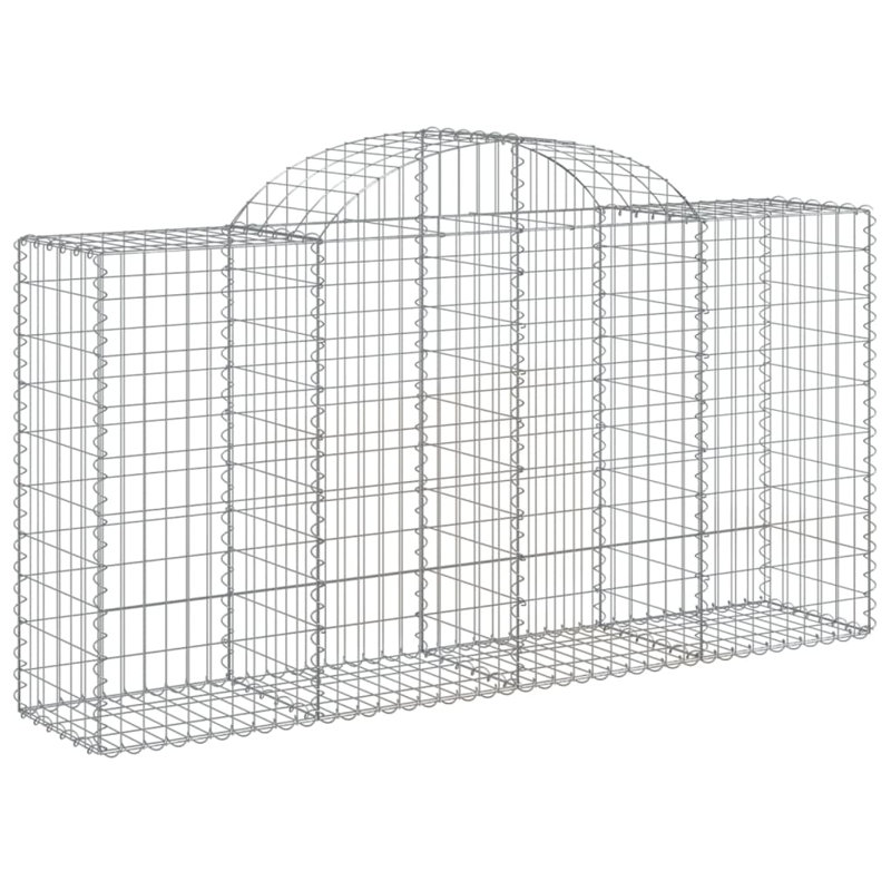 Briceida Silver Galvanised Iron, 120cm H x 200cm W x 50cm D