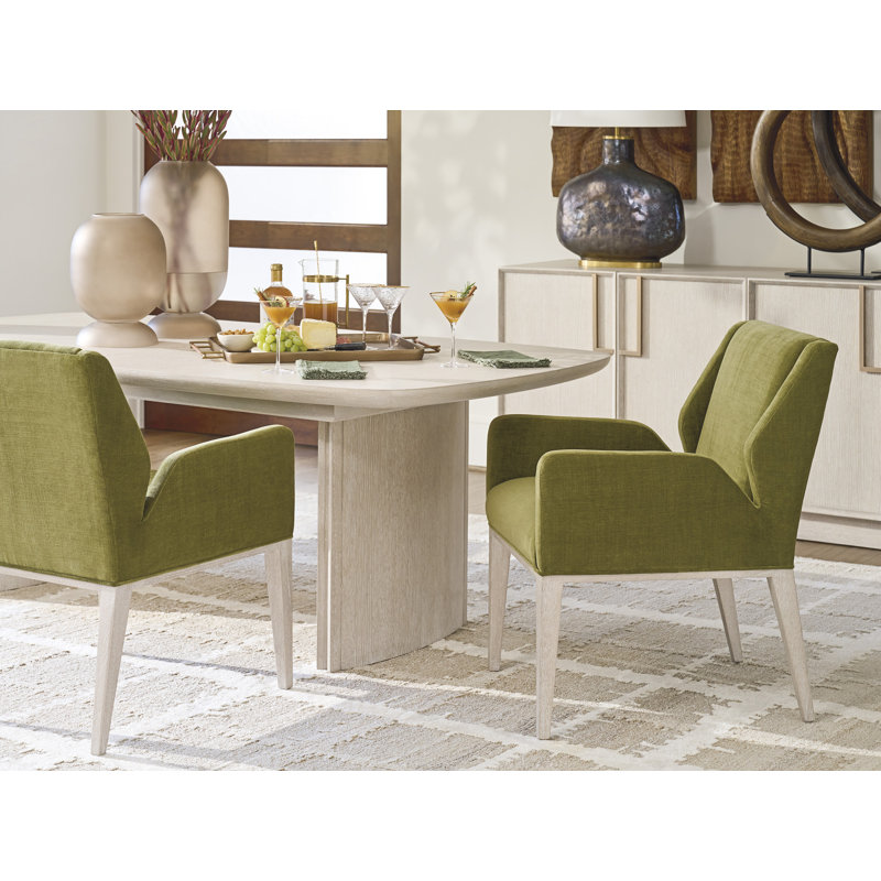 Estrella Upholstered Arm Chair, Green