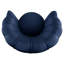 Fauteuil demi-tonneau en velours 28,8 po Raelynn-1346203087