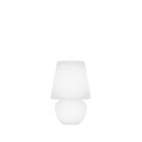Naxos Table Lamp Mn White Matt Glossy White E12 Ul
