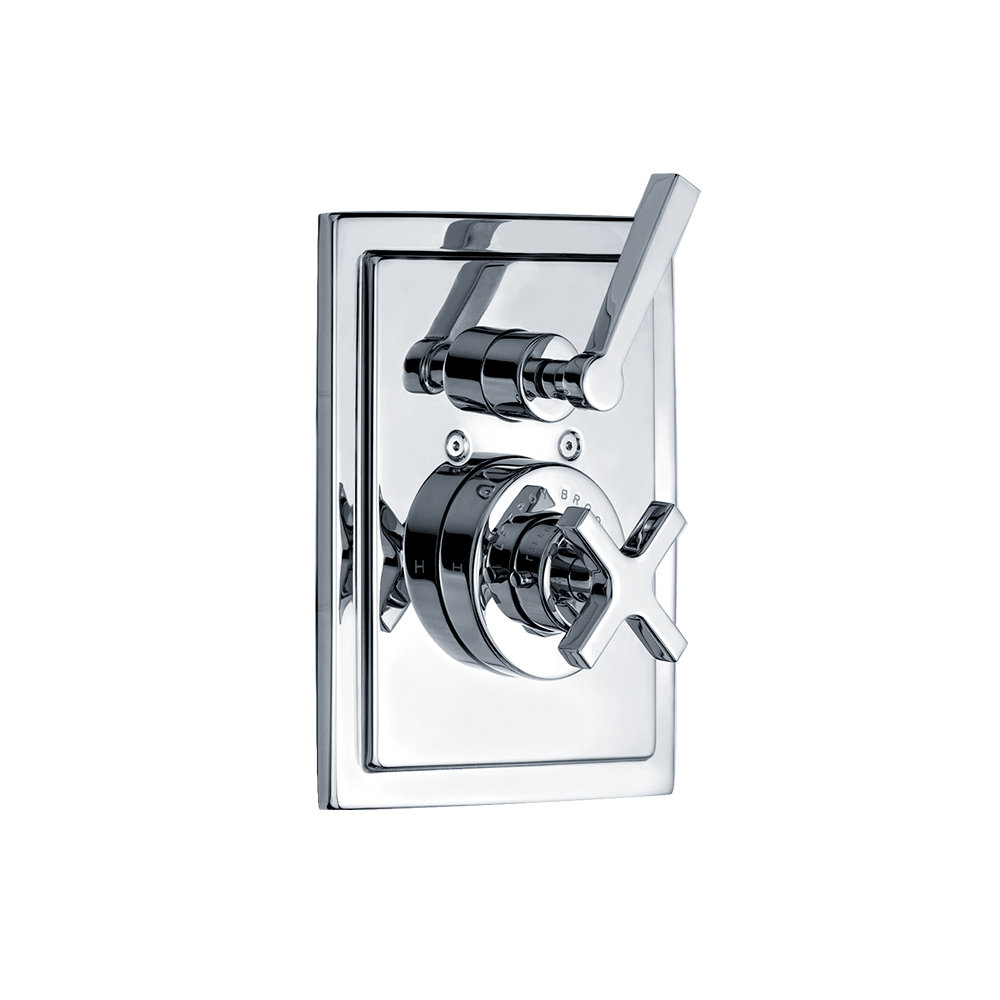 Lefroy Brooks Mackintosh Thermostatic Shower System with Integrated ...
