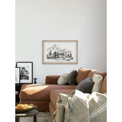 Majestic Mountains - Single Picture Frame Painting
