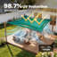 Amgo personnalisable Triangle Super Ring Sun Shade Sail 260 g / m² robuste-107395135-107395491
