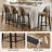 Bisto Solid Wood Upholstered Counter Bar Stools (Set of 2)-83866891