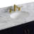 Taha 49 " W Freestanding Standard Single Vanity Bathroom Vanity With Carrara Marble Top-141004341