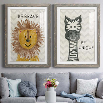 Safari Be Brave - ensemble de 2 reproductions
