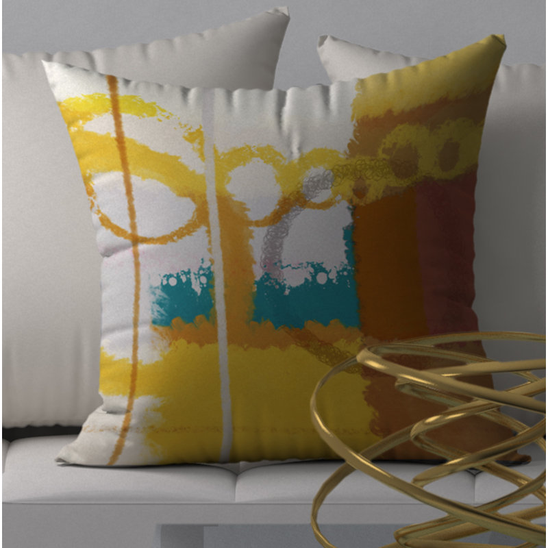 Housse de coussin carrée passionnée indémodable, 18" x 18"