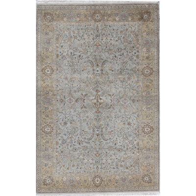 Bikaner Hand Woven Wool Oriental Area Rug