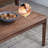 Simple Nordic-style solid wood coffee table