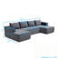 Canapé modulaire en Corduroy-1200617460