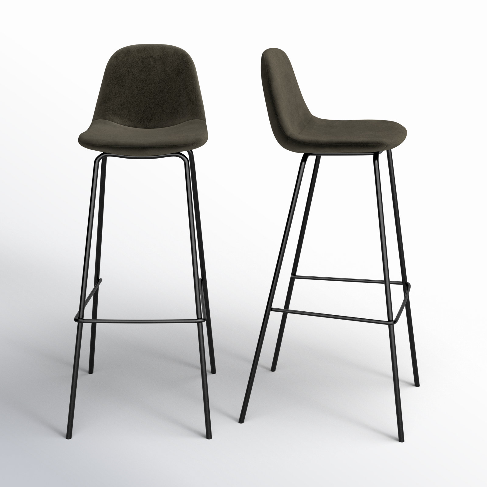 Kody Upholstered Bar & Counter Stool Set - 2pc