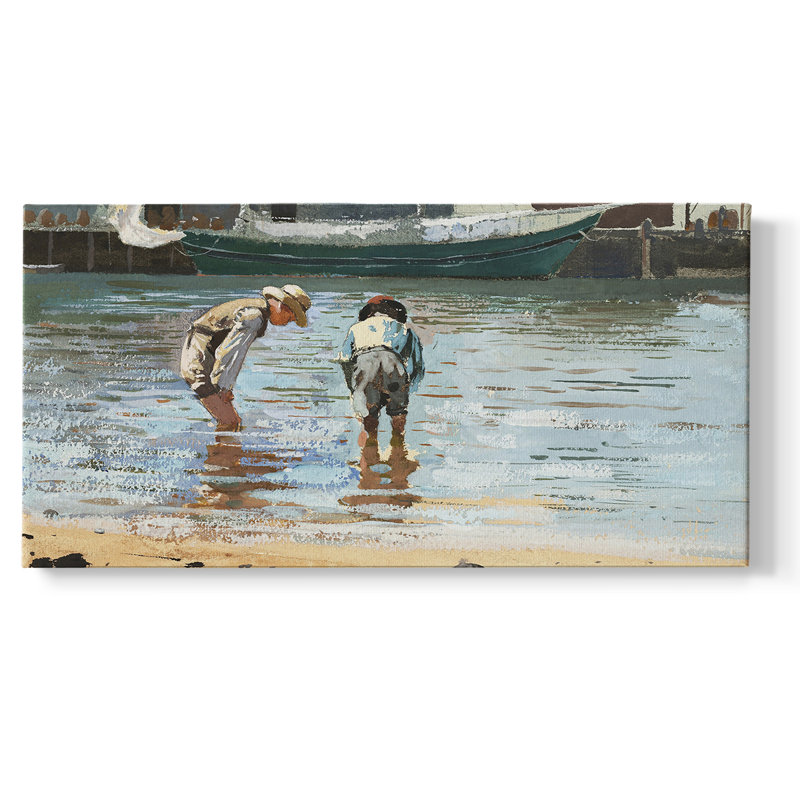 Série paysage - CCXLV - Toile tendue avec châssis tendue, prête à être accrochée