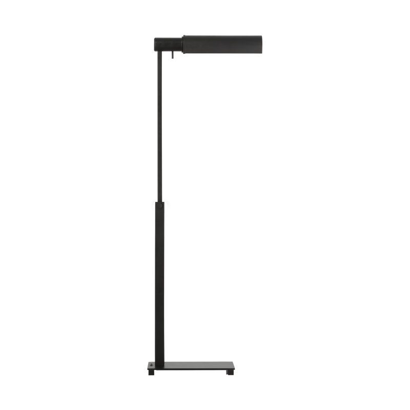 Leonard 43.5'' Aged Iron Task Floor Lamp
