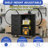 Sturdy Metal Tool Storage Cabinet With Wheels - Tool Storage Cabinet  Garage, Office, And Home Organizer Solutions-997984647