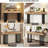 Deljunco 55" Industrial Console Table for Entryway-782128863