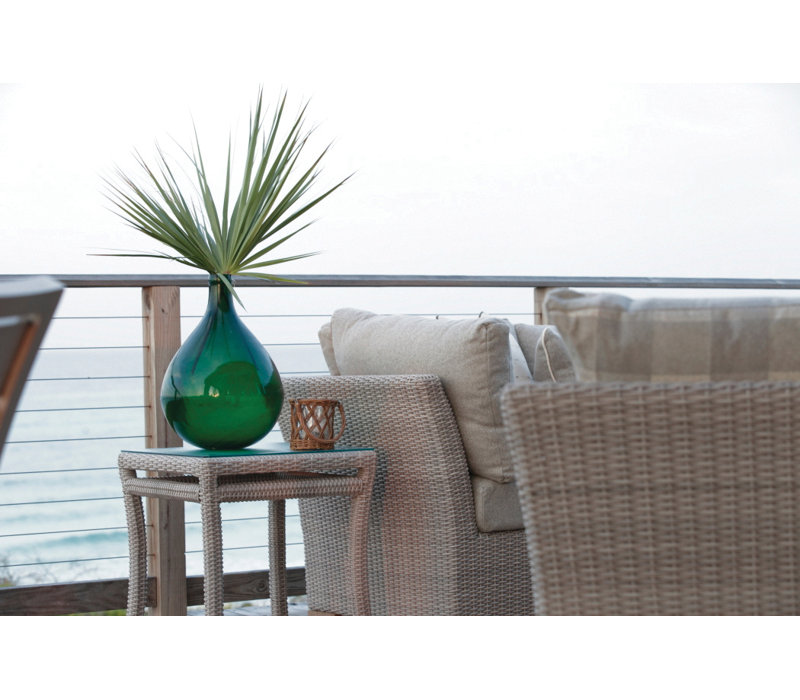 Club Outdoor Side Table, Oyster