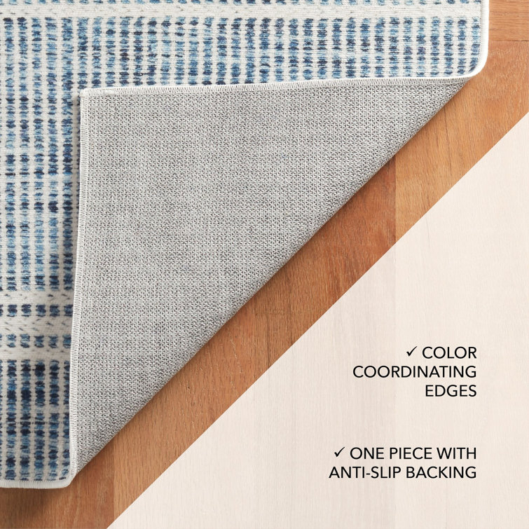 Malta Grey Machine Washable Rug