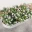 Lit surélevé ovale en métal galvanisé argenté pour plantes de jardin, équilibre du sol à base ouverte, grands parterres de fleurs de 11,52 po de hauteur dans la cour arrière, forme carrée, espace de 27 pieds cubes