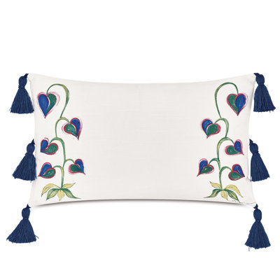 Coussin décoratif à motif floral Boca Raton