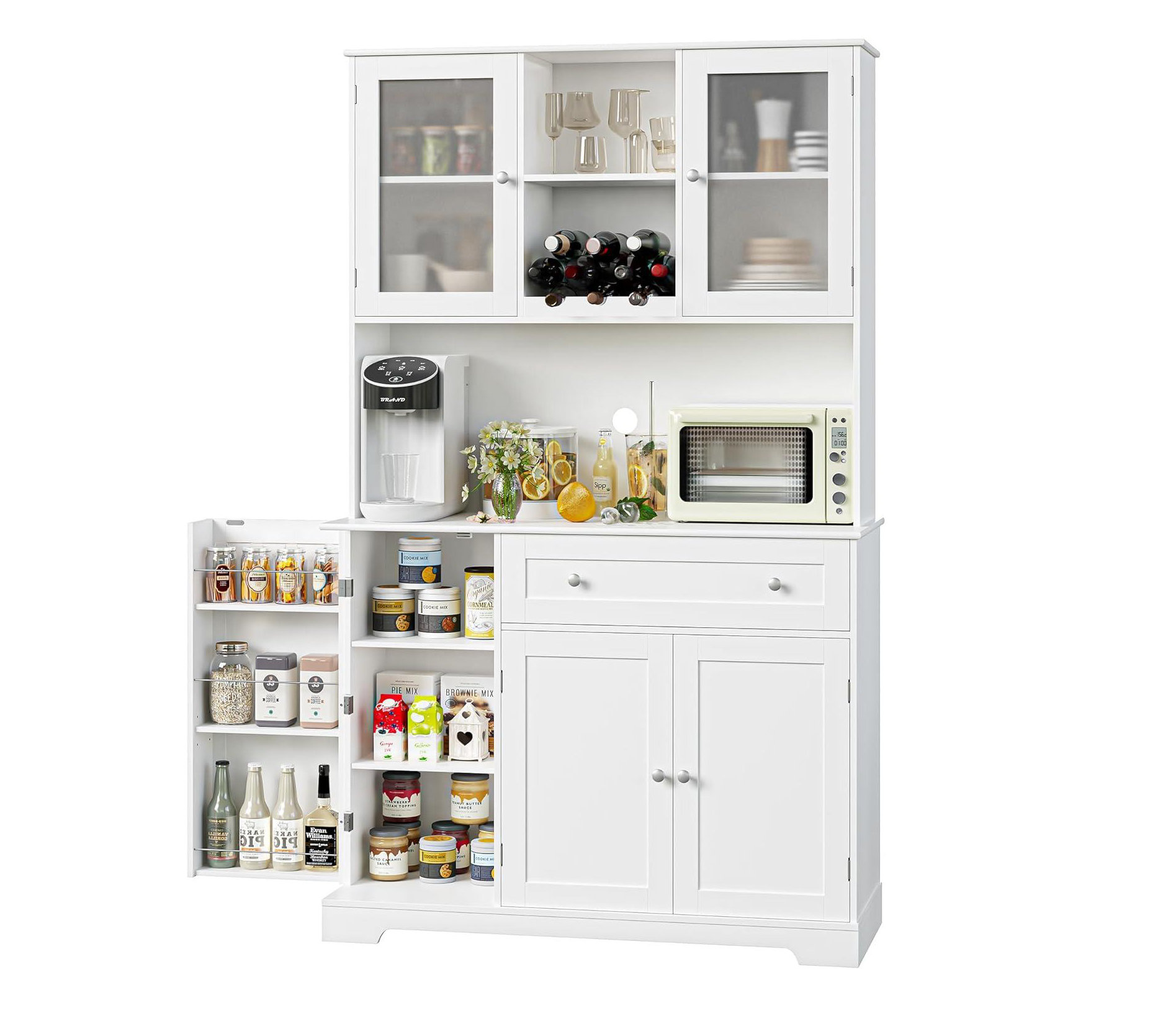 Lark Manor??? Kitchen With Acrylic Doors Wayfair