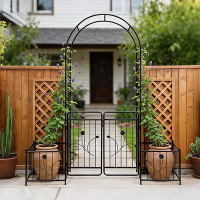Galvanized Steel Gate with