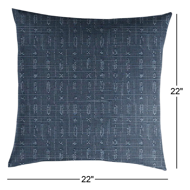 Coussin décoratif intérieur / extérieur Dartford, 22 po x 22 po