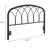 Black Full/Queen Headboard
