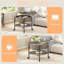 Table basse ronde avec roulettes-1540148490
