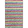 Surrey Stripe Hand-Tufted Plush Wool Rug High-Low Rainbow Multicolor