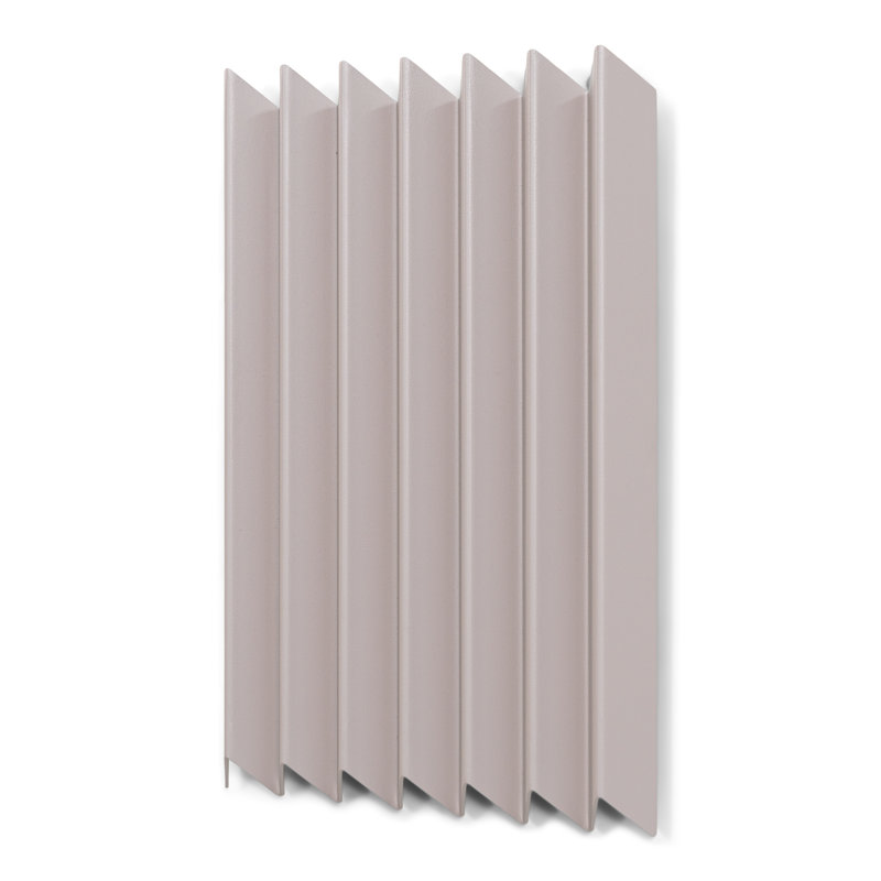 Spinder X BUDDE Steel Wall 7 - Hook Coat Rack, Beige