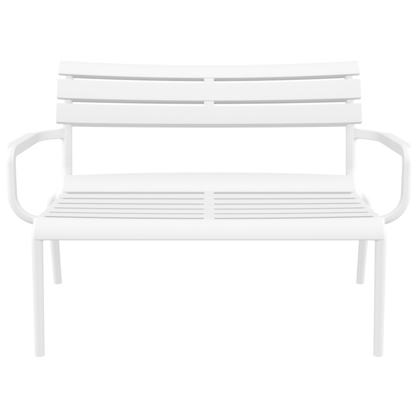 Ruta Paris 46'' Outdoor Bench, White