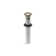 Clicker Drain With Overflow