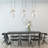 U shaped Brushed Nickel glass pendant-103484915-107505102