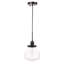 Luminaire suspendu simple à 1 lumière New Hartford-1078223056-1078223057-1078223059