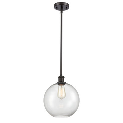 Luminaire suspendu sphère 1 lumière Baran