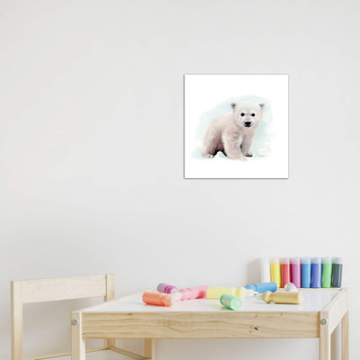 Ours polaire par Watercolor Luv - reproduction d'art