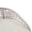 Tabouret de comptoir de 25 po tissé: siège à dossier bas avec coussin rembourré et tabouret à base de métal 25 po: corde pour un look