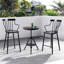 Tabouret en bois massif Brilyn-1353791370