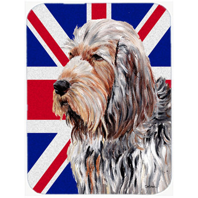 Union Jack Wood Glass Cutting Board