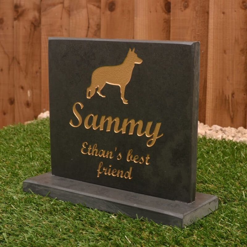 Jazlynn Stone Animals Memorial Plaque/Stone
