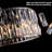 18" Chrome Modern Crystal Drum Chandelier