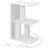 Nikaila 24.4" Tall Narrow End Table with Charging Station and Light-2030557521