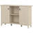 Salinas Farmhouse Accent Cabinet With Doors & Shelves